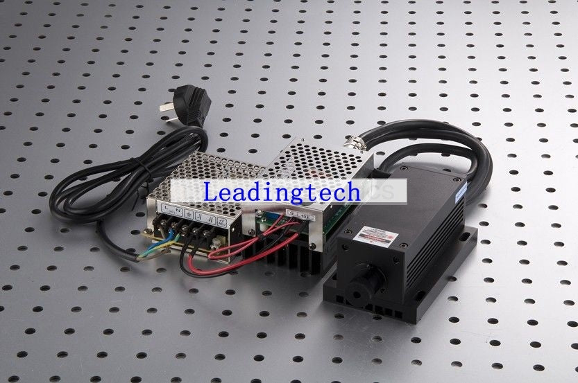 532nm 2000mw 2W Green Laser Dot Module +TTL/Analog + TEC Cooling Adjustable OEM