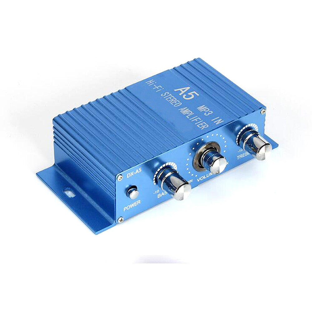 HIFI DC12V Power Amplifier 2.0 Channel Car Computer Speaker DIY Power Amplifier