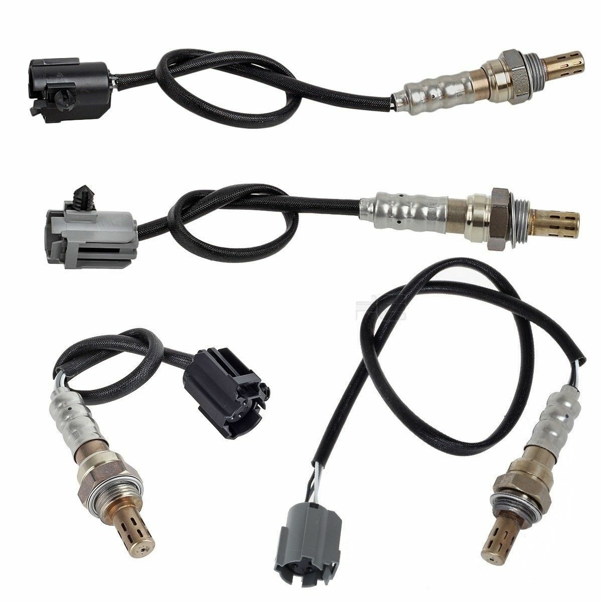 4pcs Oxygen O2 Sensor Upstream & Downstream for 2000 2001 Jeep Cherokee 4.0L
