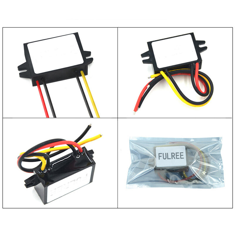 20-72V to 5V Power Converter Waterproof Ultra Thin Foot Power Step Down 1A 2A 3A