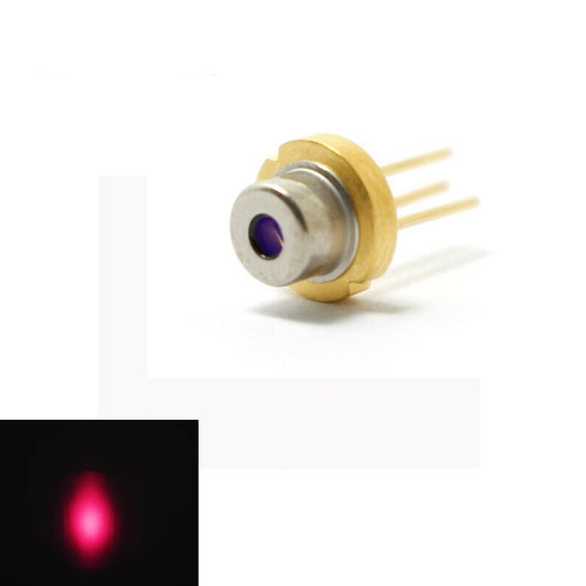 658nm 660nm 100mW P-Type With PD 5.6mm With Glass Industrial Laser Diode LD