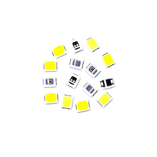 2835 UV LED Bead, 395nm 0.5W High Brightness Purple SMD LED for Nail Art, UV Glue Curing, Fluorescent Detection