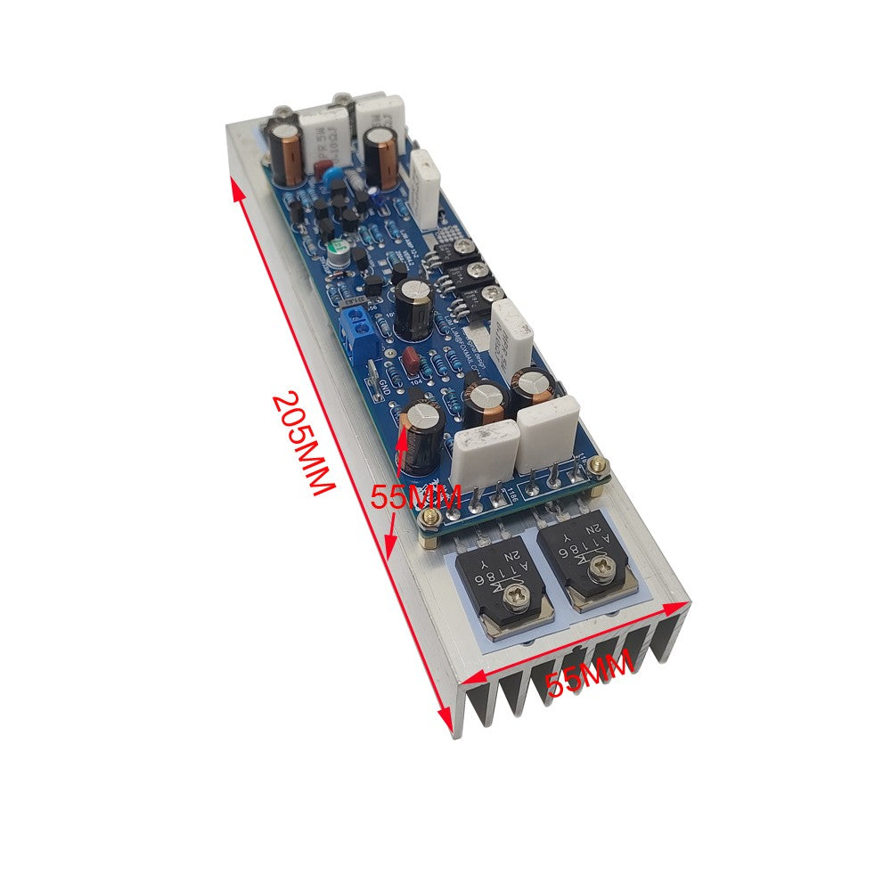 LJM Mono Class AB L12-2 Power Amp Board Assembled 120W +-55V w/ Heatsink VER4.2