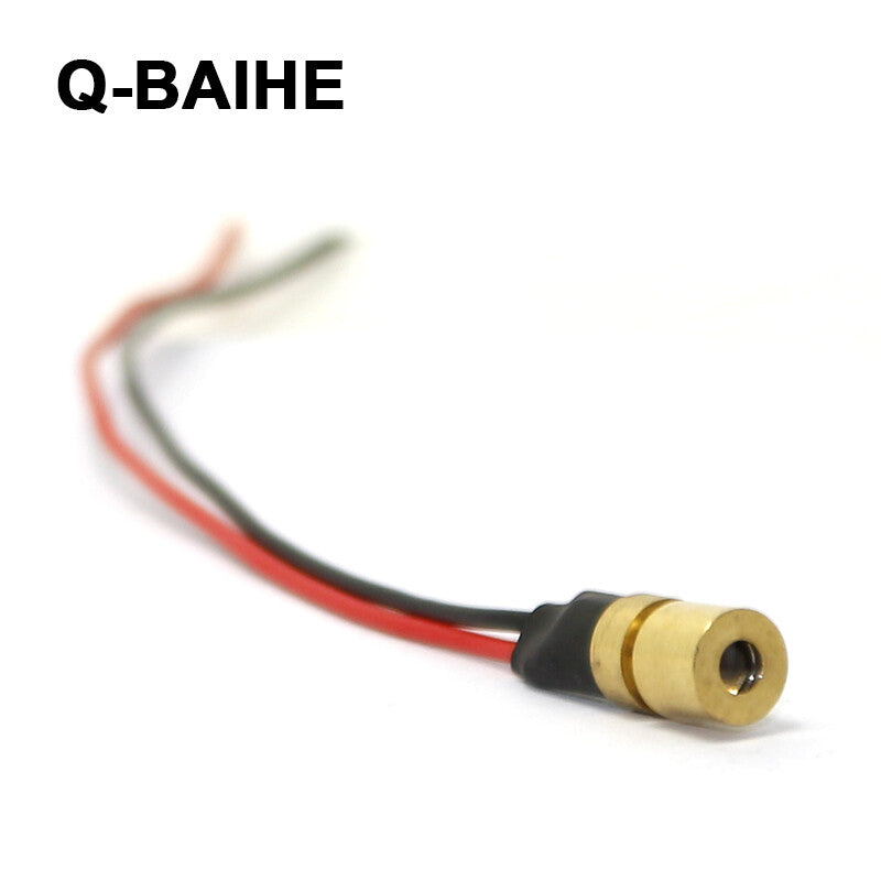 4mm 635nm 5mw Mini Red Spot Dot Positioning Laser Module Emitting Diode Lamp