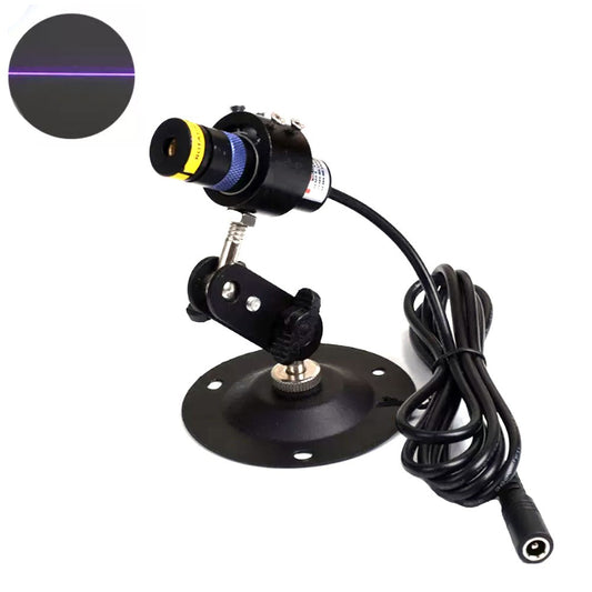 405nm 10mW 50mW 80mW 100mW 150mW Line Adjustable Focus Blue Purple Laser Module 18x65mm