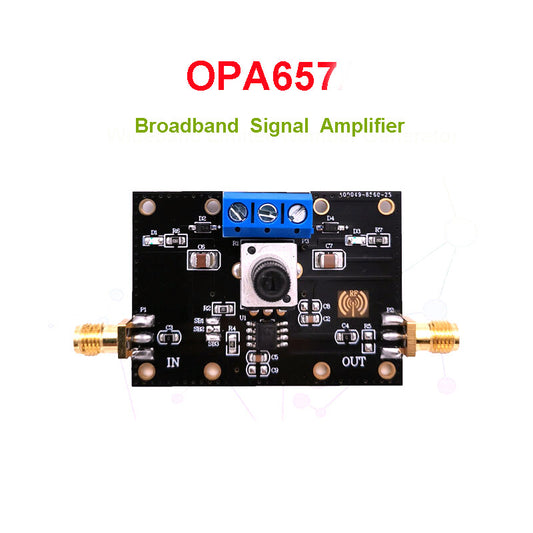 OPA657 High-Speed Broadband Operational Amplifier Module Low Bias Current Low Noise 1.6GHz Bandwidth