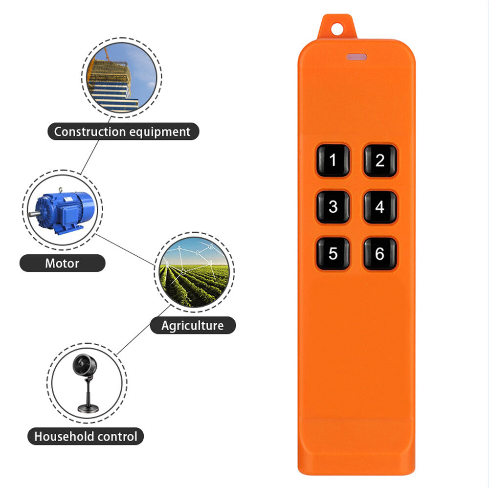 Remote Controller Switch 6 Channel Remote Suit Transmitter And Receiver Control
