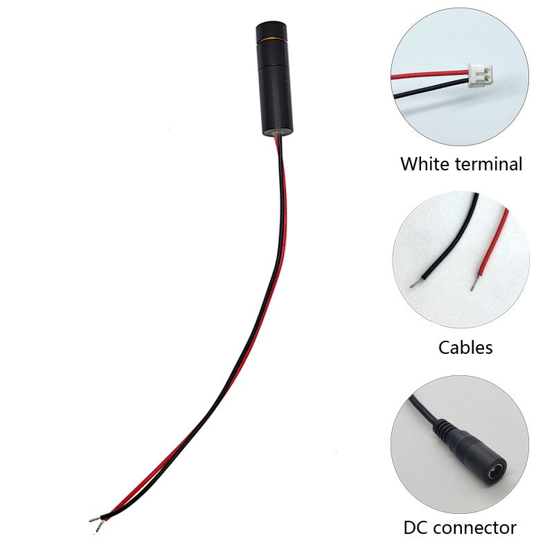 DC3V Red Laser 635nm 0.3mW 1mW 5mW 10mW Adjustable Focus Light Module Locator