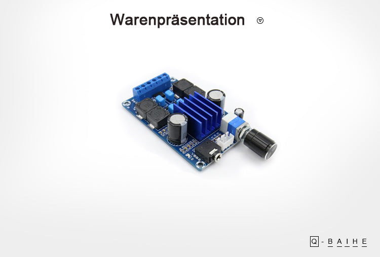50W x 2 5V 12V 24V Digital Power Amplifier Board Hochleistungsversorgung