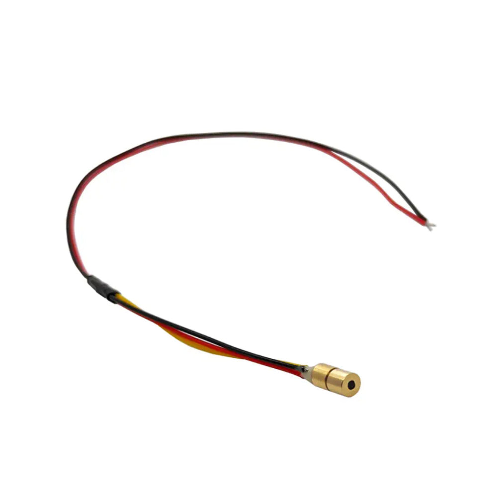 Φ4X8mm 650nm 0.5mW 1mW 5mW 9V-13V Red Light Dot Laser Module Positioning Light