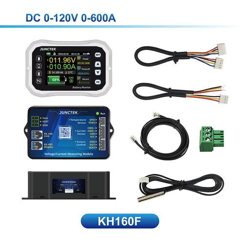 Electric Vehicle Motorhome Coulomb Meter Voltammeter Monitor Battery Manager