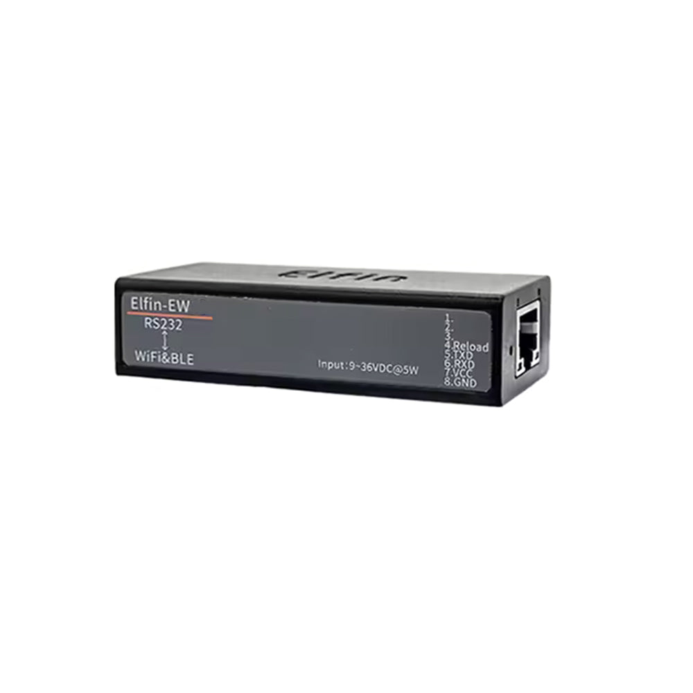 Elfin-EW40 EW41 EW42 Serial Server | RS232/RS485/TTL to Wi-Fi & BLE DTU with Internal Antenna