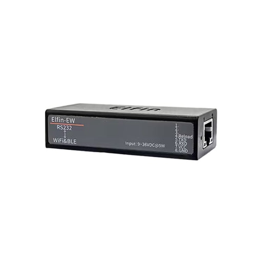 Elfin-EW40 EW41 EW42 Serial Server | RS232/RS485/TTL to Wi-Fi & BLE DTU with Internal Antenna