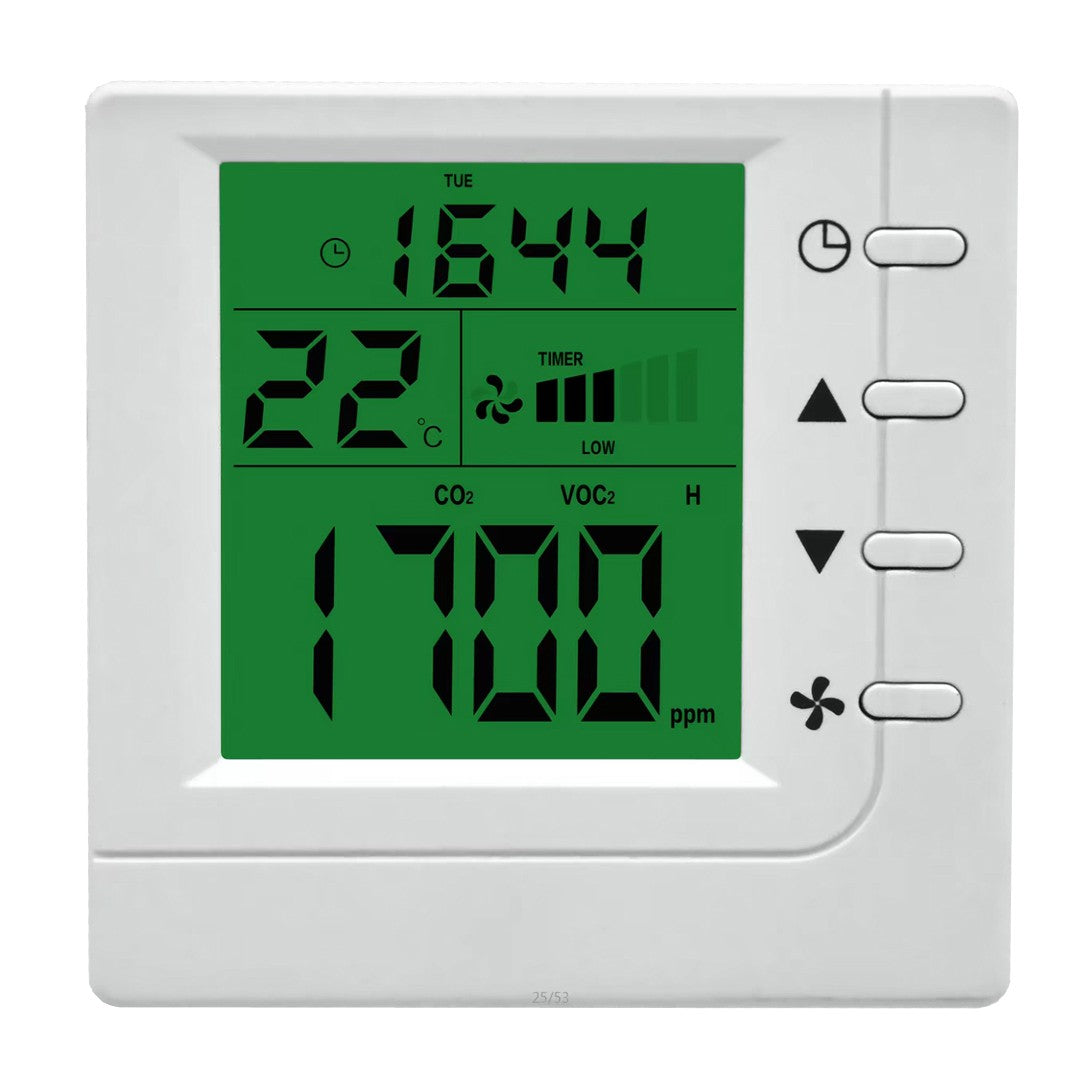 KF800 HRV Smart Controller Air Detection 3 Speed Switch for Home Fresh Air
