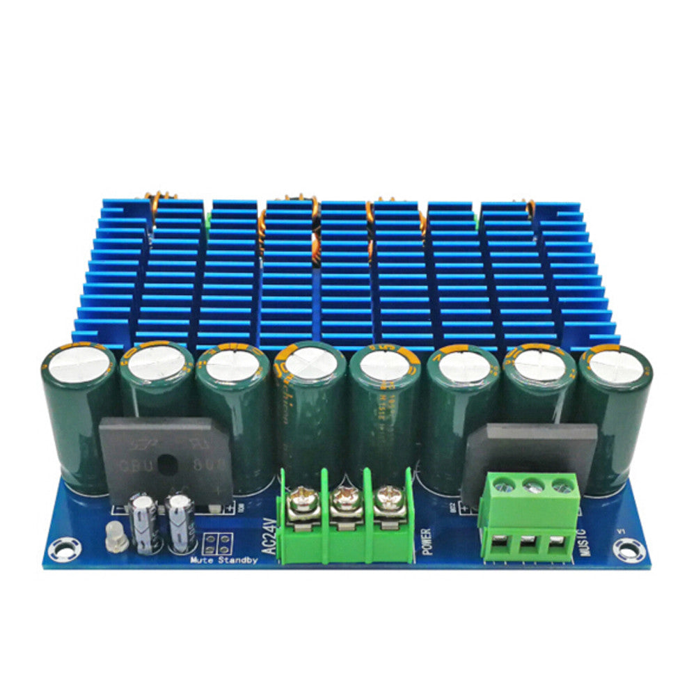 Super High Power TDA8954TH Dual Chip Class D Digital Power Audio Amplifier Board