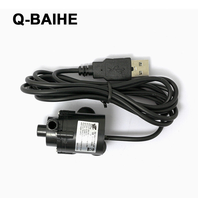 JT-160-6 USB Mini Brushless Water Pump Amphibious 4V-6V 150L/H Submersible Pump