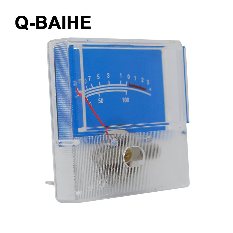 SD-306 Panel VU Meter 250uA 650 40x40mm no lamp Blue panel -20~+3dB