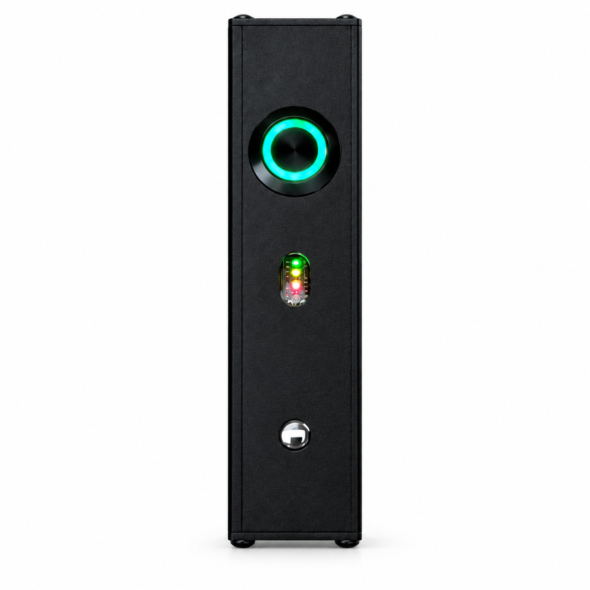 40W Mini Portable Laser Igniter – Black Aluminum Housing, USB-C Rechargeable