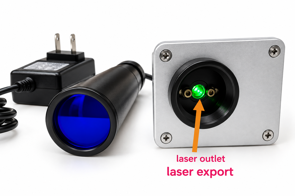915nm 130W Portable Laser Igniter with 20X Focusing Lens & Rechargeable Battery