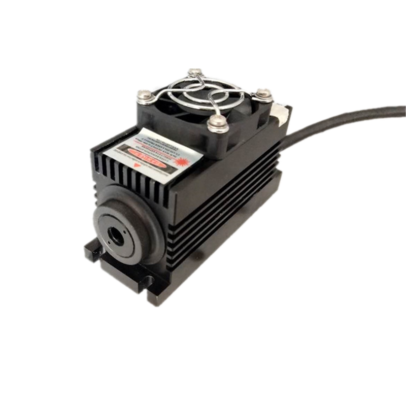 100mW 532nm Grünes Laserpunktmodul + TTL/Analog 0-30KHZ + TEC-Kühlung + 85-265V