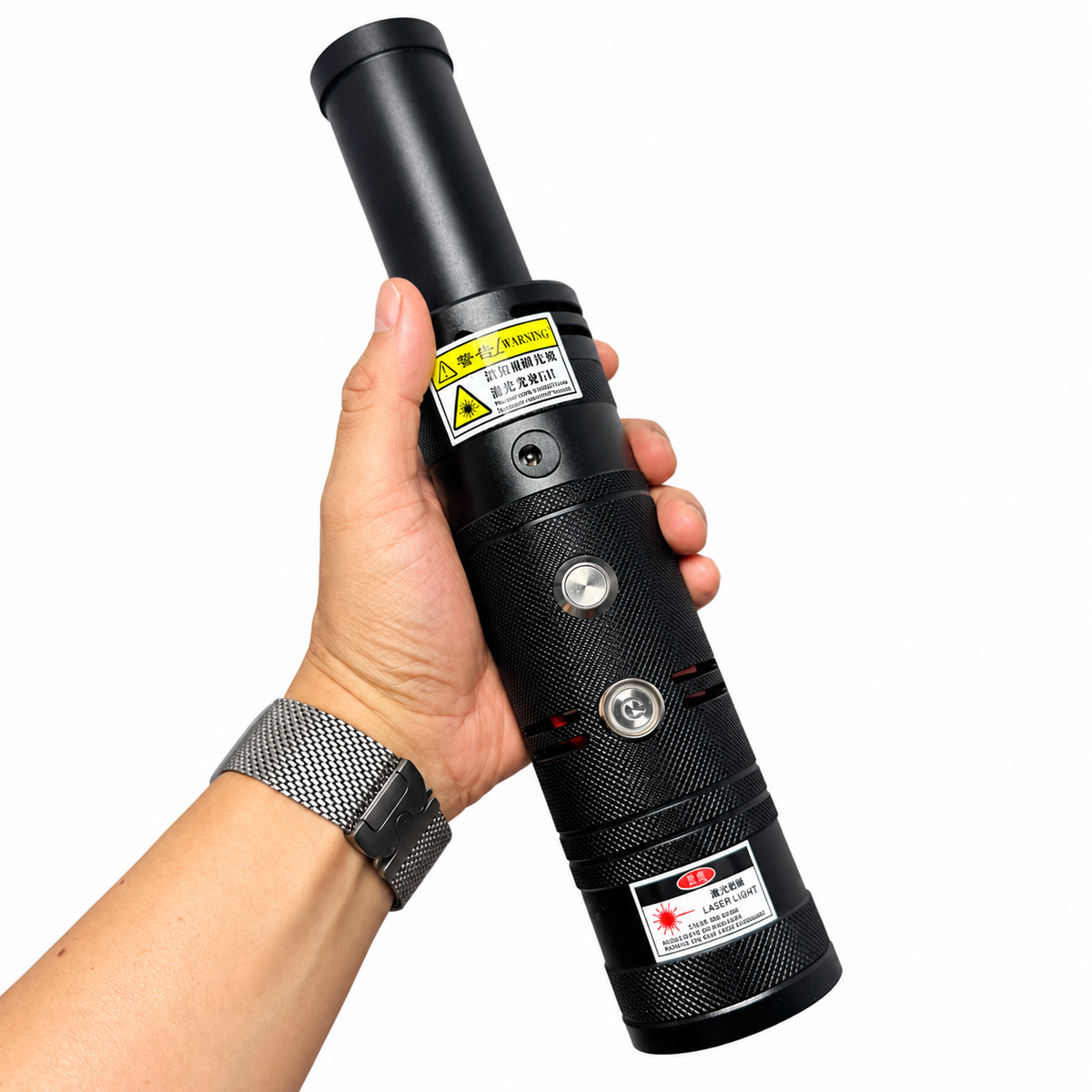 Professioneller 120-W-Laserzünder mit 50-fachem Handlaserstrahlaufweiter als Pumpquellen-Kondensorlinse