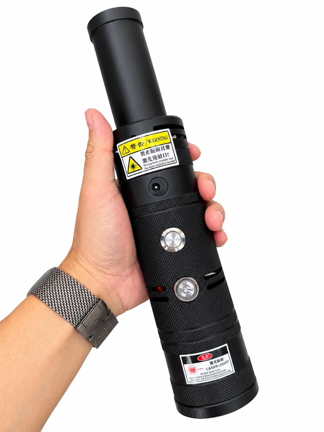 Professioneller 120-W-Laserzünder mit 50-fachem Handlaserstrahlaufweiter als Pumpquellen-Kondensorlinse