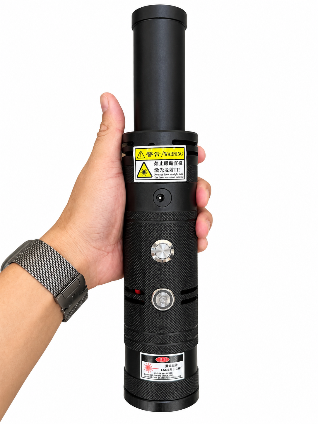 Professioneller 120-W-Laserzünder mit 50-fachem Handlaserstrahlaufweiter als Pumpquellen-Kondensorlinse