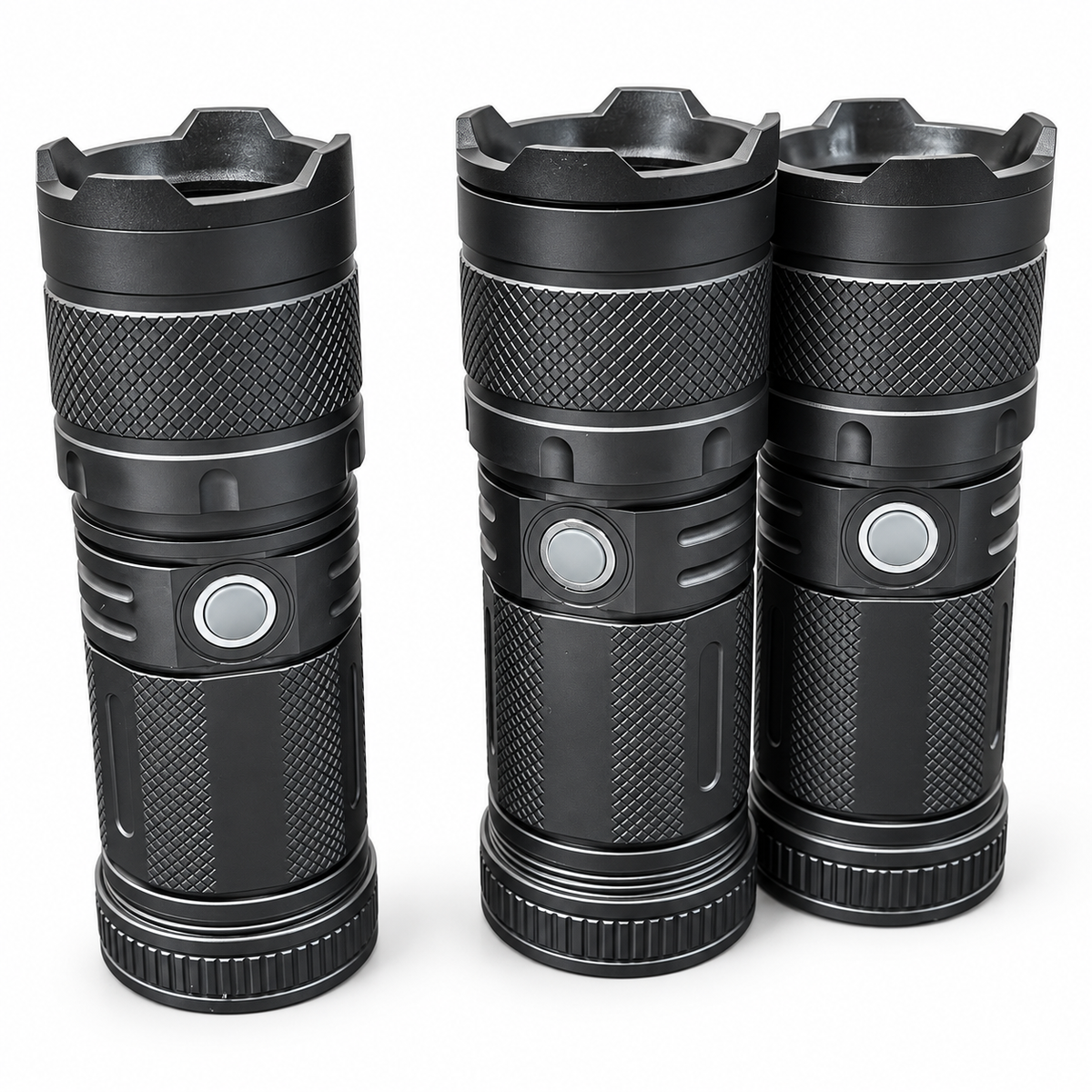 80W 975nm Portable Infrared Laser Igniter– Black Cylindrical Housing, Optional Focusing Lens