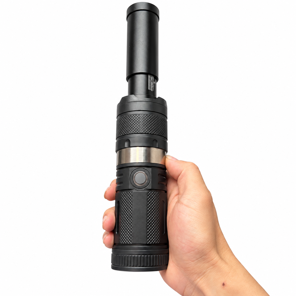 80W 975nm Portable Infrared Laser Igniter– Black Cylindrical Housing, Optional Focusing Lens