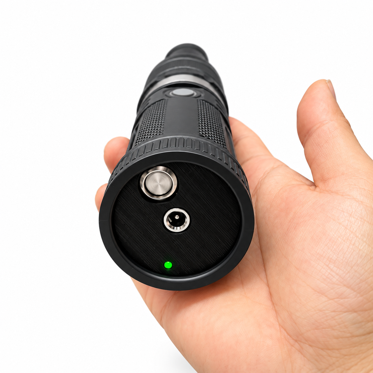 80W 975nm Portable Infrared Laser Igniter– Black Cylindrical Housing, Optional Focusing Lens