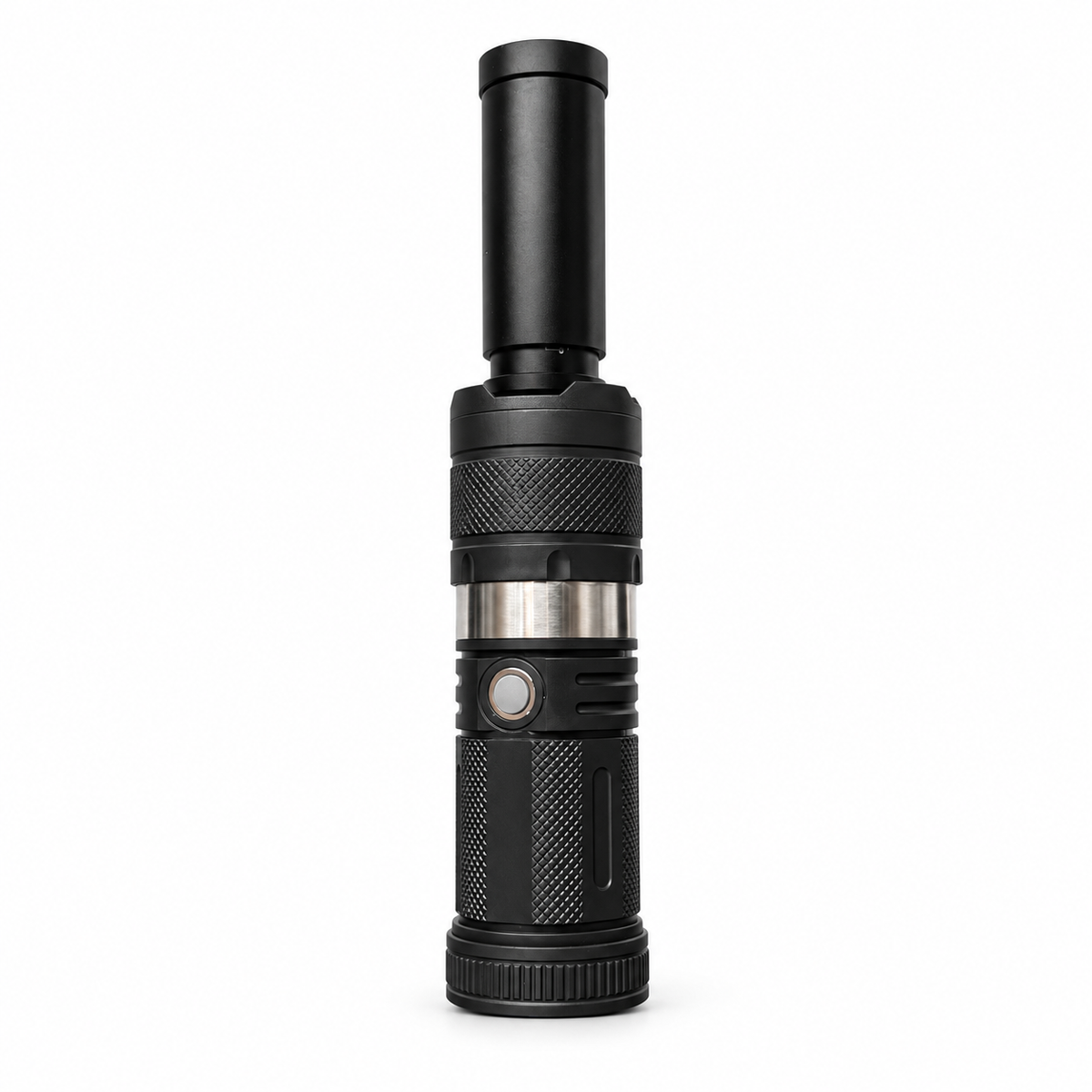 80W 975nm Portable Infrared Laser Igniter– Black Cylindrical Housing, Optional Focusing Lens