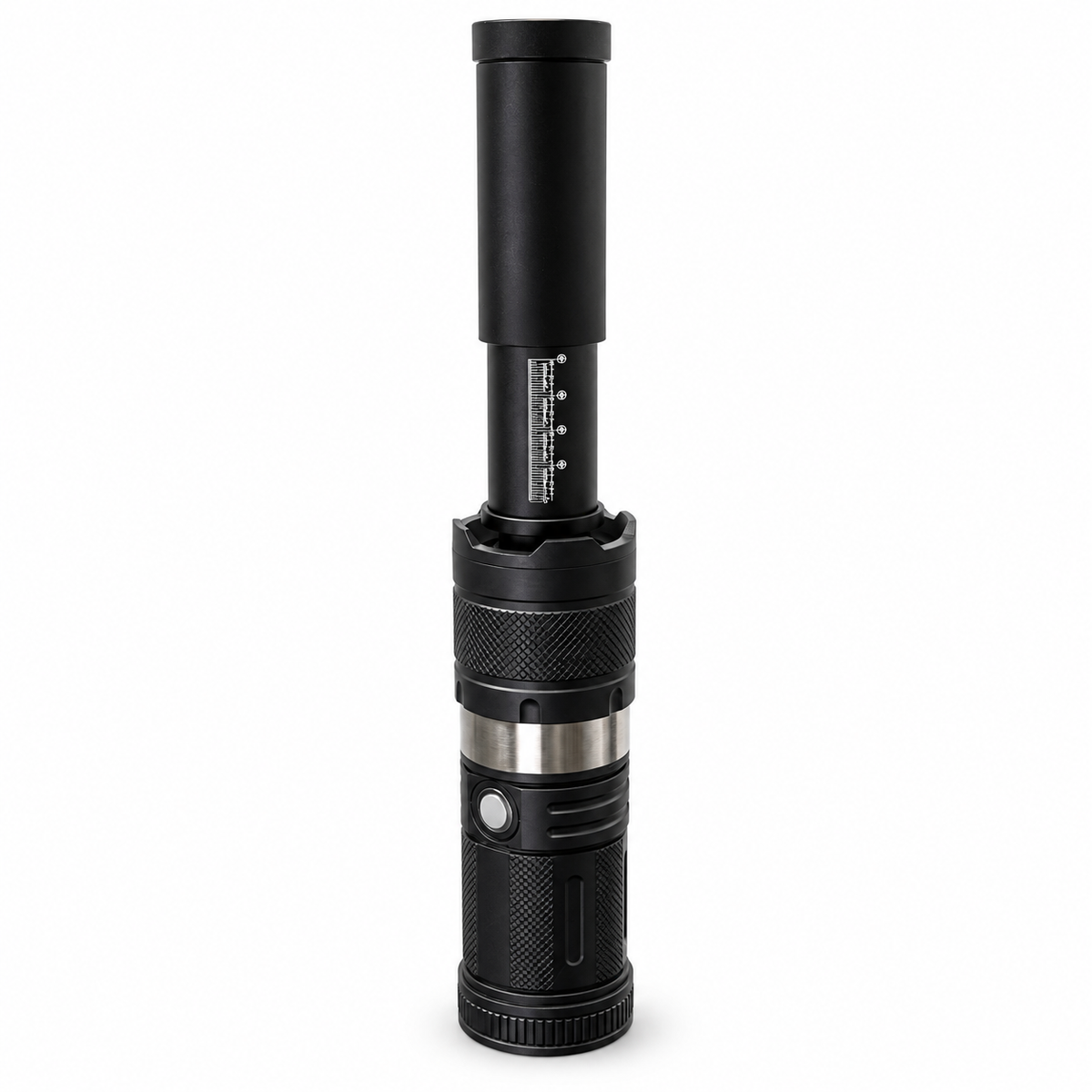 80W 975nm Portable Infrared Laser Igniter– Black Cylindrical Housing, Optional Focusing Lens
