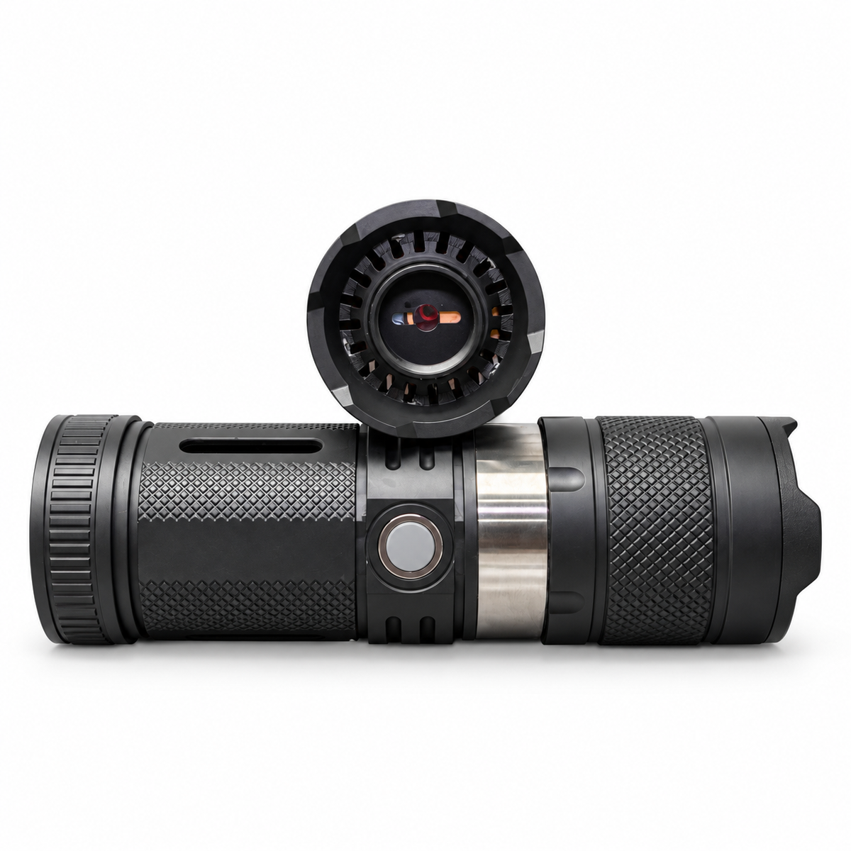 80W 975nm Portable Infrared Laser Igniter– Black Cylindrical Housing, Optional Focusing Lens