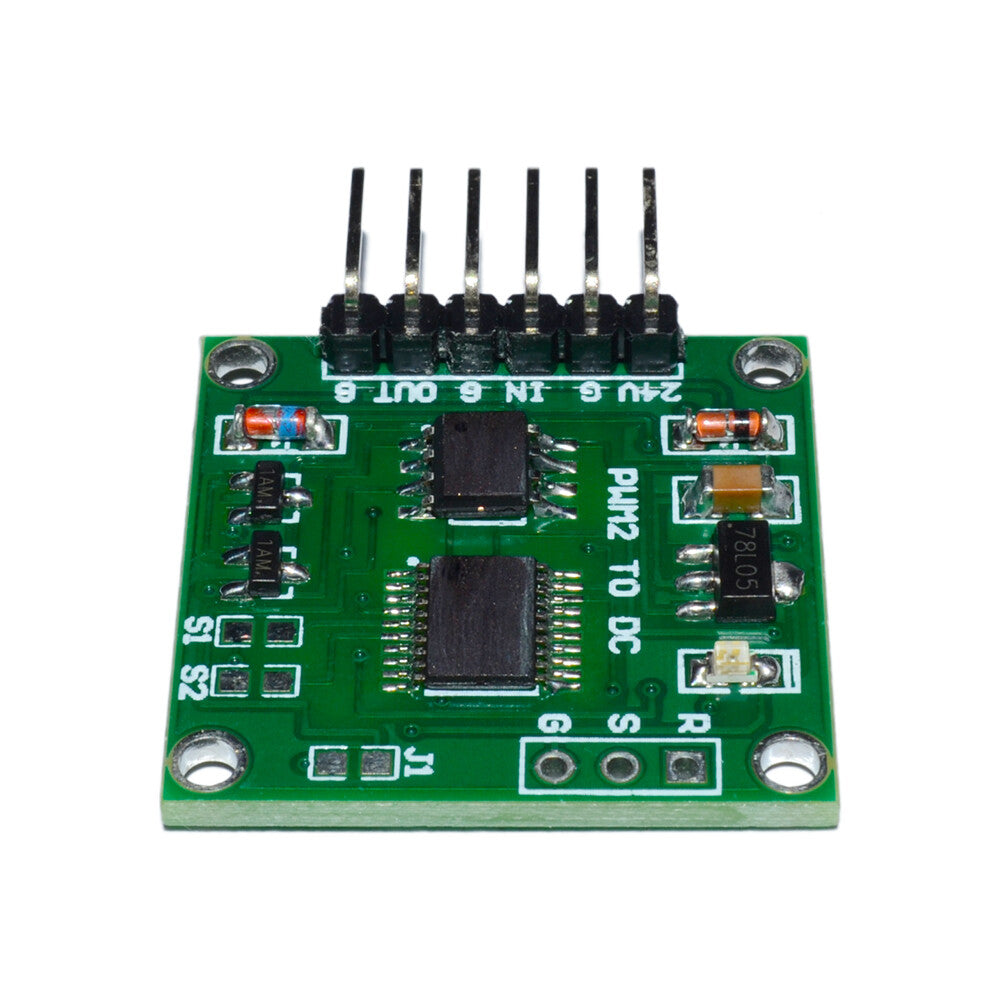 New PWM to Voltage 0-100% to 0-5V 0-10V Linear Conversion Transmitter Module