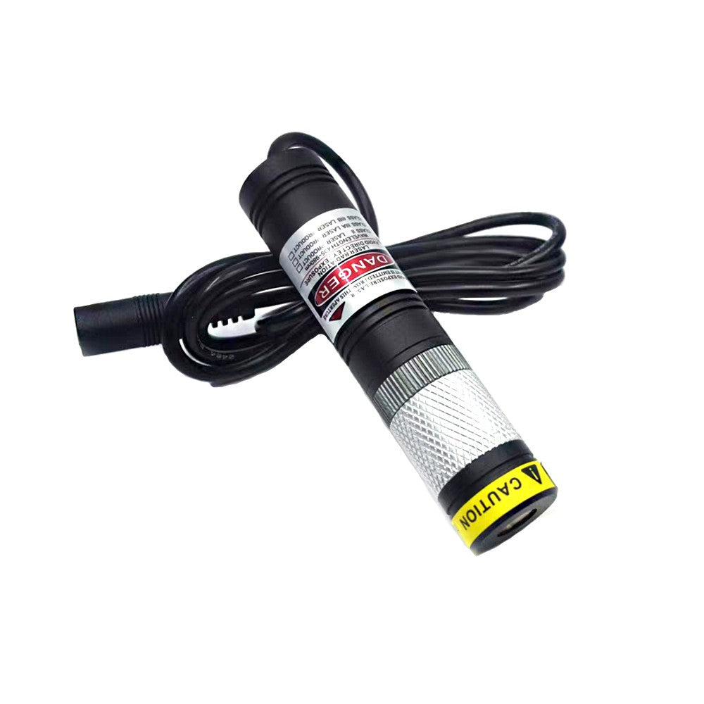 20x90mm 405nm Dot/Line/Cross Adjustable Focus Blue Purple Light Waterproof Laser Adapter + Bracket
