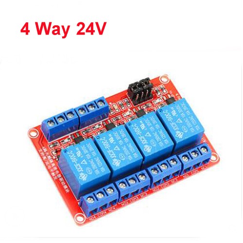 1/2/4/6/8 Relay 5V/12V/24V With Optocoupler Isolation Support High And Low Level