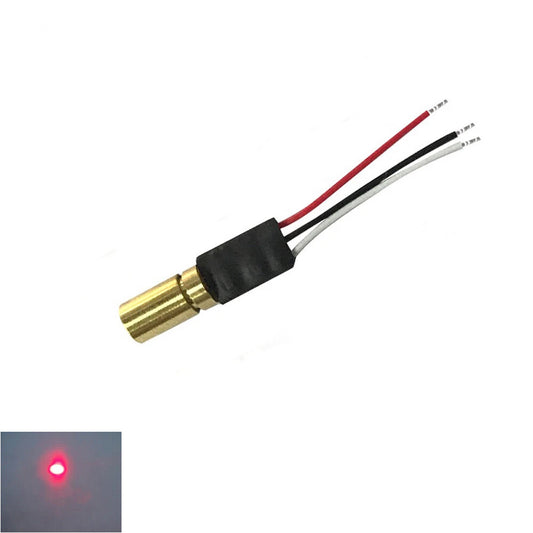 635nm 5mW 10mW Red Dot Laser Module Emitting Diode TTL Frequency Modulation 50KHZ