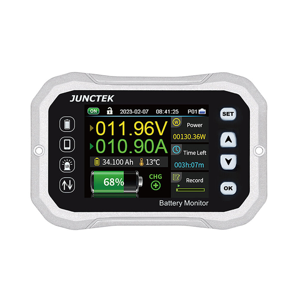 Electric Vehicle Motorhome Coulomb Meter Voltammeter Monitor Battery Manager