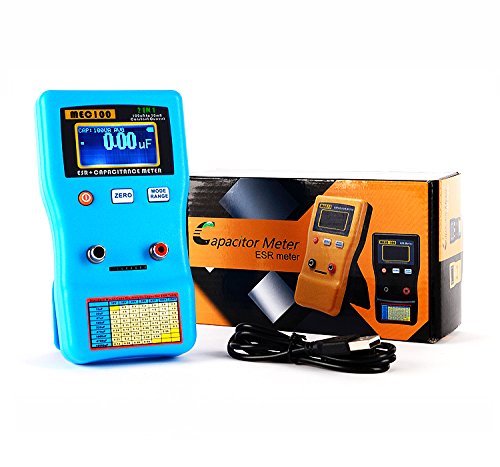 High-precision Capacitance Analyzer Meter MEC-100 Digital Display Auto Rang ESR