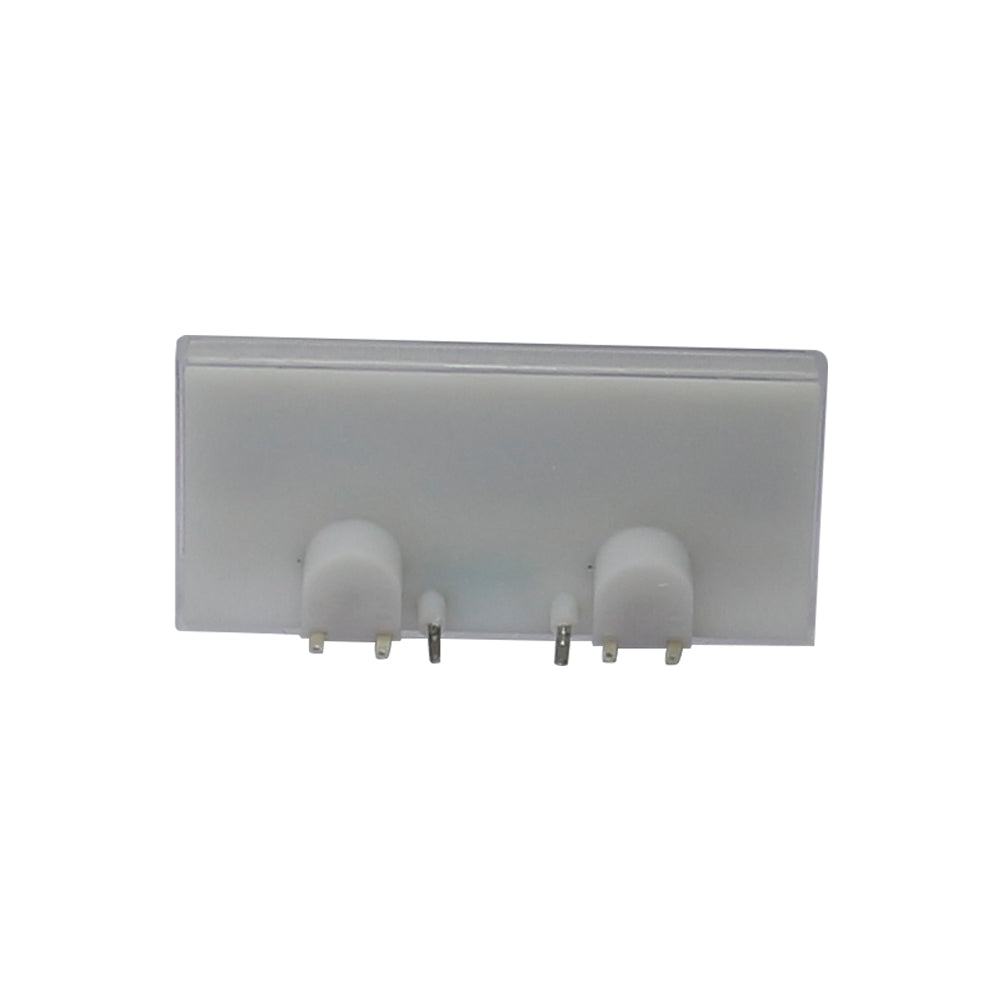 1PC Panel Meter SD-318 2 VU Meters 500uA  115x54mm with green Lamp