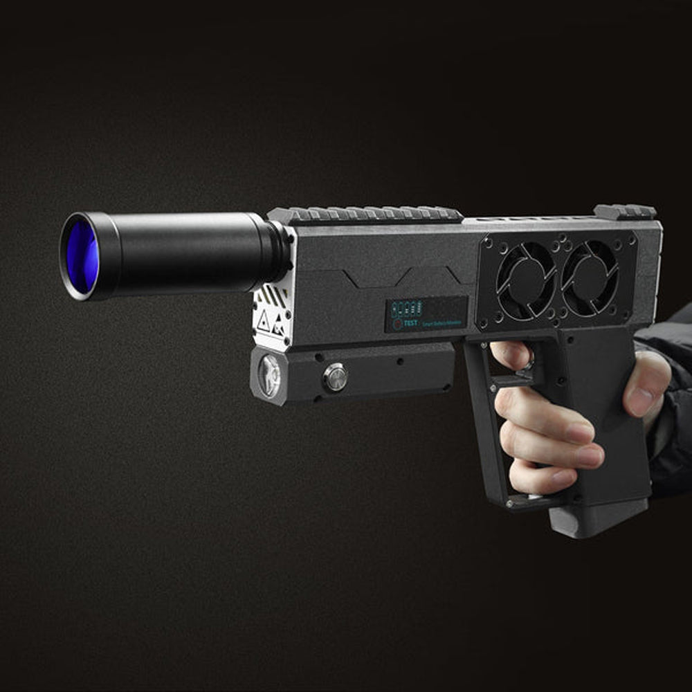 130W Handheld Fixed‑Point Laser Igniter, for Teaching, R&D and DIY Science Experiments with Complete Accessories
