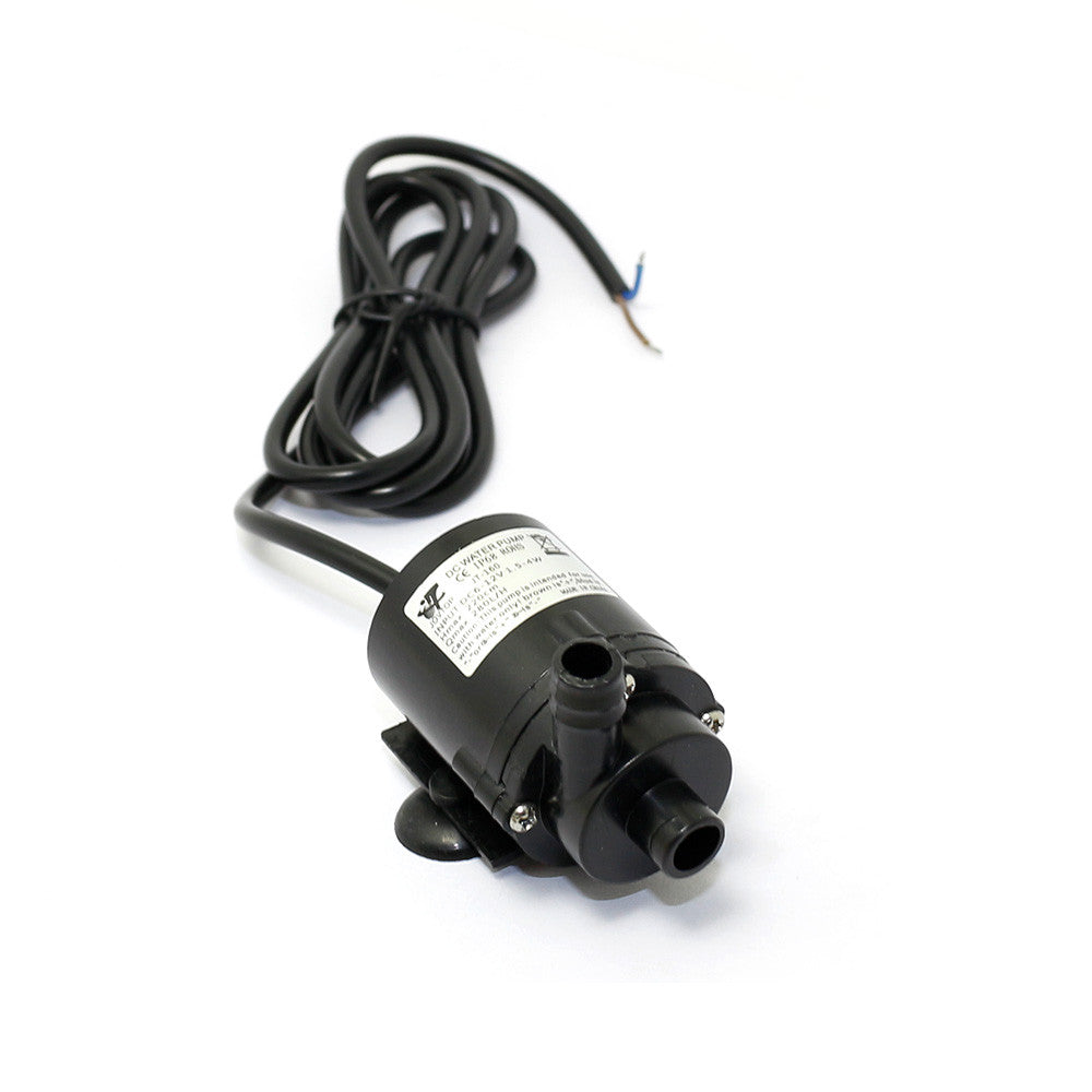 JT-160-12 Mini Brushless Water Pump Amphibious 6V-12V Submersible Pump W/Cable