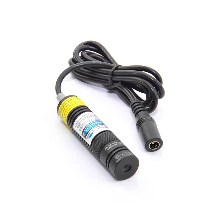 Focusable 405nm Violet Laser Diode Module 16x68mm with Power Adapter and Holder