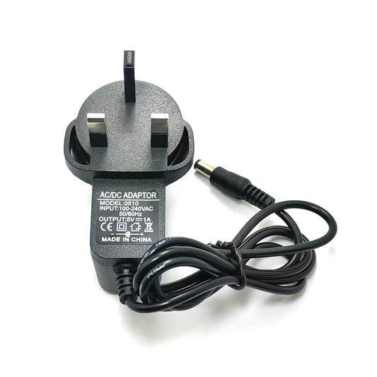 Power Supply 5V 1A AC Adapter UK-Plug United Kingdom Standard Power Adapter