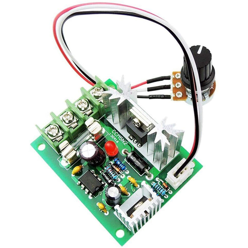 CCM5N3 Upgrade PWM DC Motor Governor 10V-30V Universal 120W Controller With Fuse