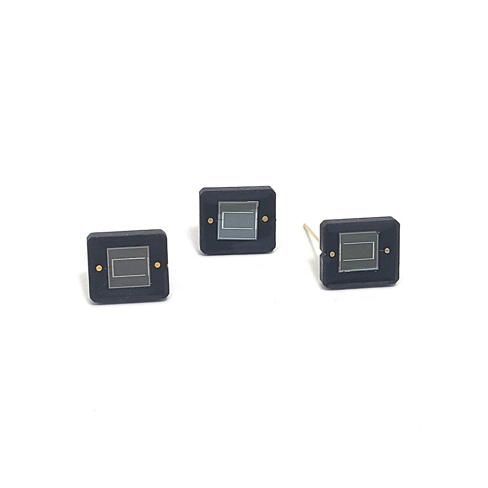 3pcs 2DU6  400-1100nm 6x6mm Silicon Photocell Laser Receiver w/ 2 pins