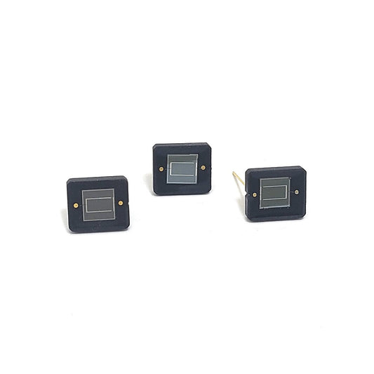 3pcs 2DU6  400-1100nm 6x6mm Silicon Photocell Laser Receiver w/ 2 pins