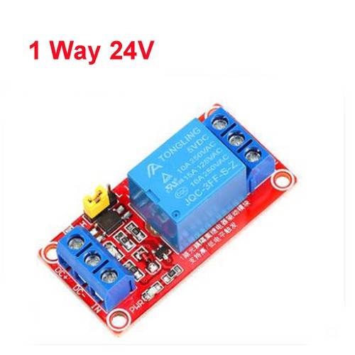 1/2/4/6/8 Relay 5V/12V/24V With Optocoupler Isolation Support High And Low Level