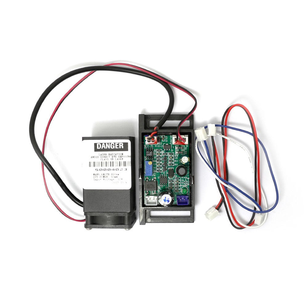 445nm 450nm 500mW Blue Laser Dot Module 12V+ TTL+ Fan Cooling-Working Long time