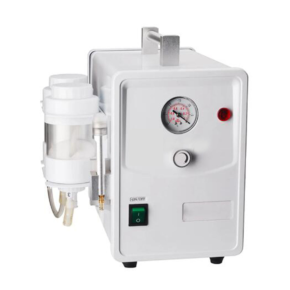 2‑in‑1 Desktop Diamond Microdermabrasion Machine | Facial Peeling Cleansing Beauty Device White 110‑240V